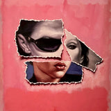  Norfolk is a vibrant 20"x16" oil on canvas painting by Brian Batt, featuring a modernist collage of portraits in pink, hot pink, blue, beige, brown, and black. This contemporary artwork invites viewers to explore its emotional depth and rich visual narrative.