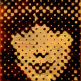 KAREN O BLACK ON YELLOW | 12"x9"